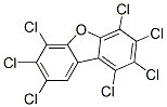 1,2,3,4,6,7,8-HEPTACHLORODIBENZOFURAN Struktur