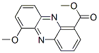 6-Methoxy-1-phenazinecarboxylic acid methyl ester Struktur