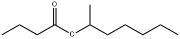 HEPTAN 2-YL BUTYRATE Struktur