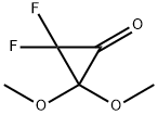 Cyclopropanone,  2,2-difluoro-3,3-dimethoxy- Struktur