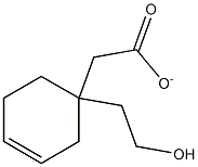 2-(3-cyclohexene-1-yl)ethyl acetate Struktur