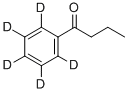 BUTYROPHENONE-2',3',4',5',6'-D5 Struktur