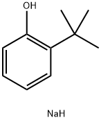 sodium o-tert-butylphenolate  Struktur