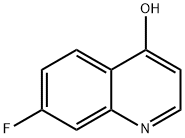 7-FLUORO-4-HYDROXYQUINOLINE Struktur