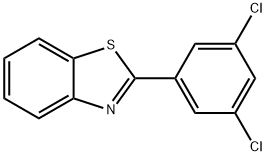 2-(3,5-Dichloro-phenyl)-benzothiazole Struktur