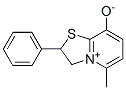 2,3-Dihydro-5-methyl-2-phenylthiazolo[3,2-a]pyridinium-8-olate Struktur