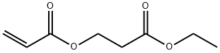 3-ethoxy-3-oxopropyl acrylate Struktur