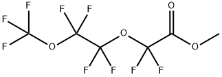 METHYL PERFLUORO-3,6-DIOXAHEPTANOATE Struktur