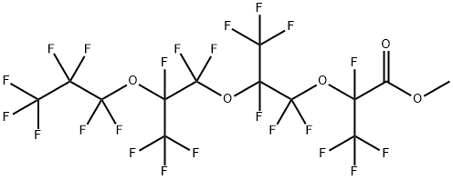 2-[2-[2-(ヘプタフルオロプロポキシ)-1,1,2,3,3,3-ヘキサフルオロプロポキシ]-1,1,2,3,3,3-ヘキサフルオロプロポキシ]-2,3,3,3-テトラフルオロプロピオン酸メチル price.