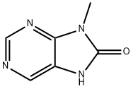 8H-Purin-8-one, 7,9-dihydro-9-methyl- (9CI) Struktur