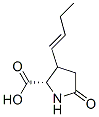 L-Proline, 1-(1E)-1,3-butadienyl-5-oxo- (9CI) Struktur