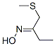 1-(methylthio)butan-2-one oxime Struktur