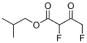 Butanoic acid, 2,4-difluoro-3-oxo-, isobutyl ester Struktur