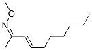 3-Decen-2-one O-methyl oxime Struktur