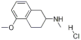 1,2,3,4 tetrahydro-5-Methoxy -N- Methyl 2-napthalenaMine HCl Struktur