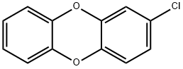 2-CHLORODIBENZO-P-DIOXIN Struktur