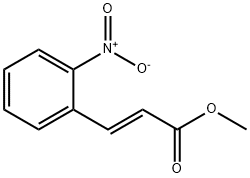 METHYL 2-NITROCINNAMATE Struktur