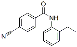 Benzamide, 4-cyano-N-(2-ethylphenyl)- (9CI) Struktur