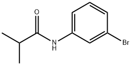 N-(3-bromophenyl)-2-methylpropanamide Struktur