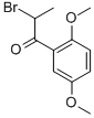 2-bromo-2-5-dimethoxypropiophenone  Struktur