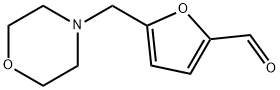 5-(morpholinomethyl)-2-furaldehyde Struktur