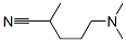 Pentanenitrile, 5-(dimethylamino)-2-methyl- (9CI) Struktur