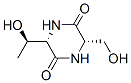 2,5-Piperazinedione,3-[(1R)-1-hydroxyethyl]-6-(hydroxymethyl)-,(3S,6S)-(9CI) Struktur