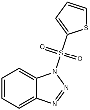 1-(2-THIENYLSULFONYL)-1H-BENZOTRIAZOLE Struktur