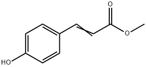 Methyl 4-hydroxycinnamate Structure