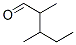 2,3-DIMETHYLPENTANAL Struktur