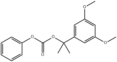 1-(3,5-Dimethoxyphenyl)-1-methylethyl phenyl carbonate Struktur