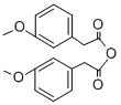 4-METHOXYPHENYLACETIC ANHYDRIDE Struktur