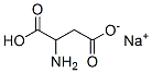 sodium hydrogen DL-aspartate  Struktur