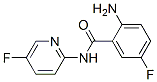 Benzamide, 2-amino-5-fluoro-N-(5-fluoro-2-pyridinyl)- (9CI) Struktur