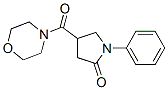 4-(Morpholinocarbonyl)-1-phenylpyrrolidin-2-one Struktur