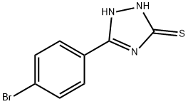 5-(4-BROMO-PHENYL)-4H-[1,2,4]TRIAZOLE-3-THIOL Struktur