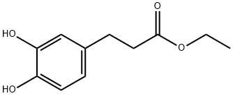 ETHYL HYDROCAFFEATE Struktur