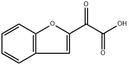 2-Benzofurylglyoxylic acid Struktur