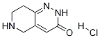 5,6,7,8-Tetrahydropyrido[4,3-c]pyridazin-3(2H)-one hydrochloride Struktur