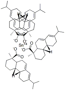 tin abietate Struktur