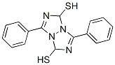 3,7-Diphenyl-1H,5H-[1,2,4]triazolo[1,2-a][1,2,4]triazole-1,5-dithiol Struktur