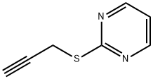 Pyrimidine, 2-(2-propynylthio)- (9CI) Struktur