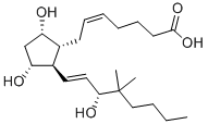 16,16-DIMETHYL PROSTAGLANDIN F2ALPHA Struktur