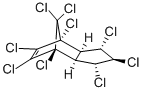 (1S,7R)-1α,2β,3β,4,5,6,7,8,8-ノナクロロ-2,3,3aα,4,7,7aα-ヘキサヒドロ-4,7-メタノ-1H-インデン