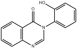 3-(o-Hydroxyphenyl)quinazolin-4(3H)-one Struktur