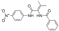 Benzamide, N-[2-methyl-1-[[(4-nitrophenyl)amino]carbonyl]-1-propenyl]- (9CI) Struktur