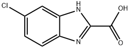 6-CHLORO-1H-BENZOIMIDAZOLE-2-CARBOXYLIC ACID Struktur