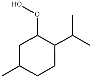 p-menthyl hydroperoxide Struktur