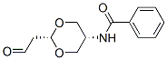 Benzamide, N-[cis-2-(2-oxoethyl)-1,3-dioxan-5-yl]- (9CI) Struktur