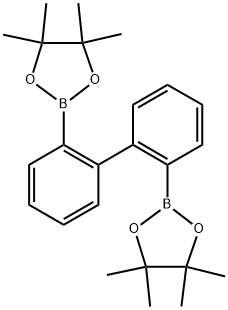 2,2'-bis(4,4,5,5-tetraMethyl-1,3,2-dioxaborolan-2-yl)biphenyl Struktur